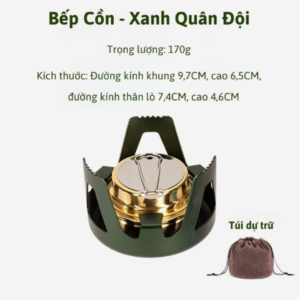 Bếp Cồn Gấp Gọn